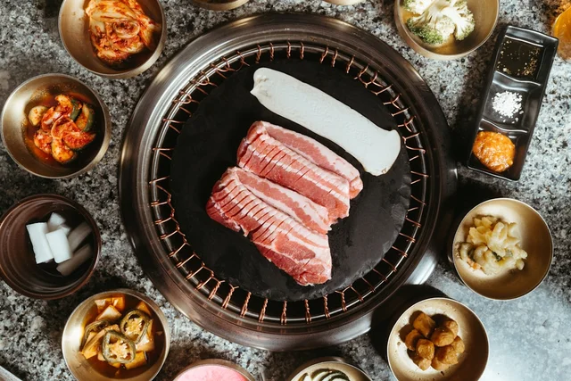 건강한 고기구이 세트 건강한 고기구이 세트